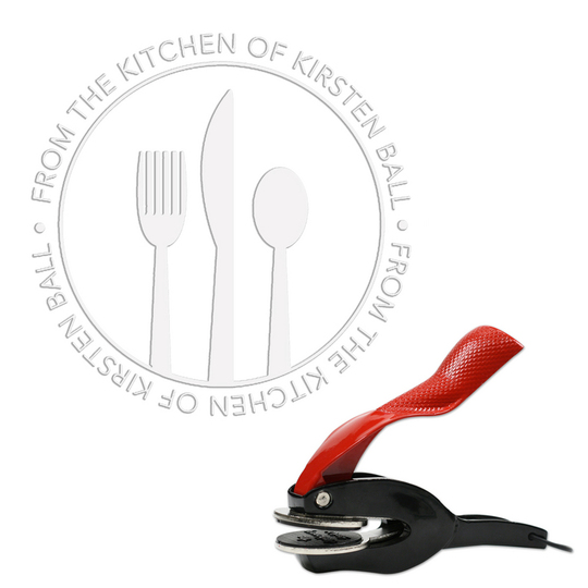 Place Setting Embosser